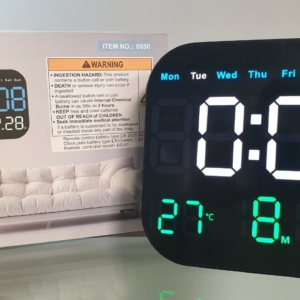 ساعت دیجیتال سایز بزرگ(قابل نصب دیواری)